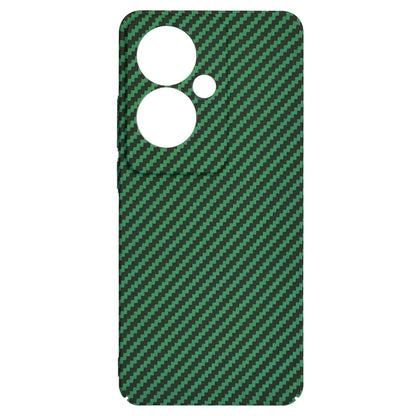 Maska za Oppo Reno11 F, Techsuit, Carbonite FiberShell, Zelena