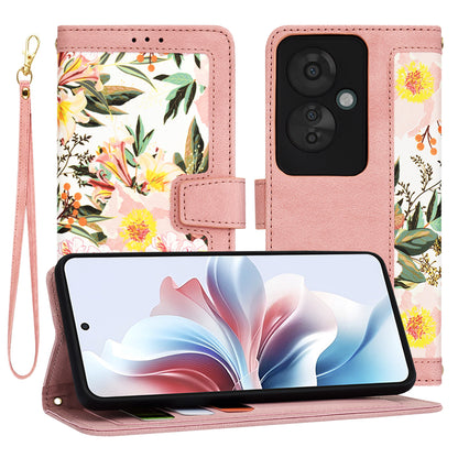 Maska za Oppo Reno11 F, Techsuit, FlipCraft, Roza
