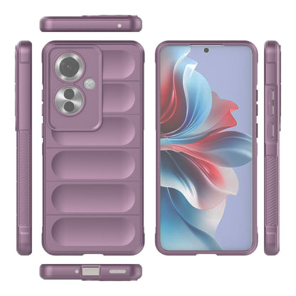 Maska za Oppo Reno11 F, Techsuit, Magic Shield, Ljubičasta