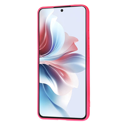 Maska za Oppo Reno11 F, Techsuit, SoftFlex, Tamno Roza