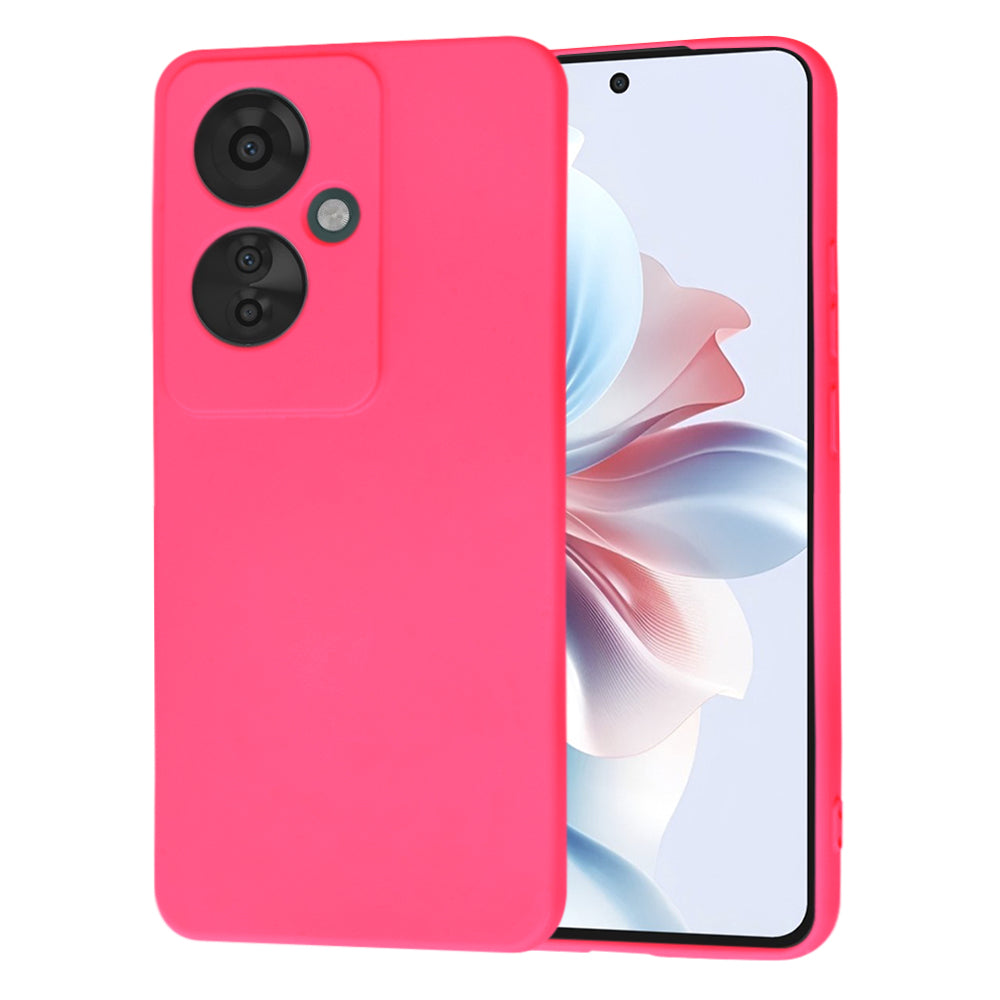 Maska za Oppo Reno11 F, Techsuit, SoftFlex, Tamno Roza