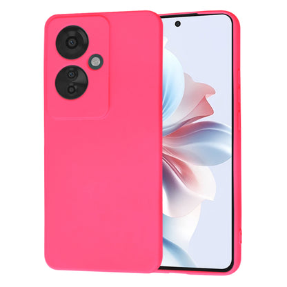 Maska za Oppo Reno11 F, Techsuit, SoftFlex, Tamno Roza