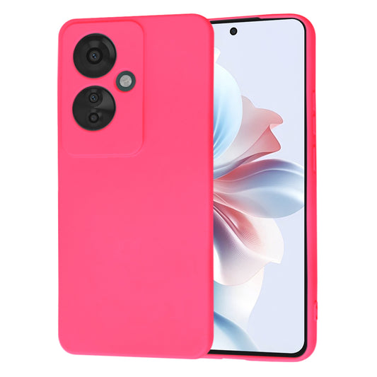 Maska za Oppo Reno11 F, Techsuit, SoftFlex, Tamno Roza