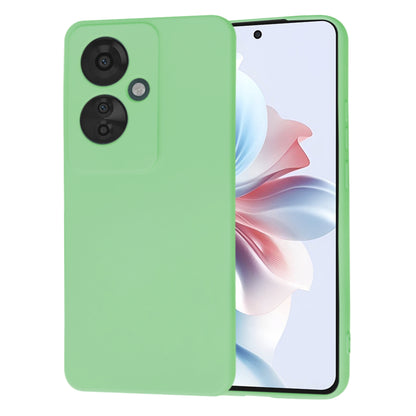 Maska za Oppo Reno11 F, Techsuit, SoftFlex, Svijetlo Zelena