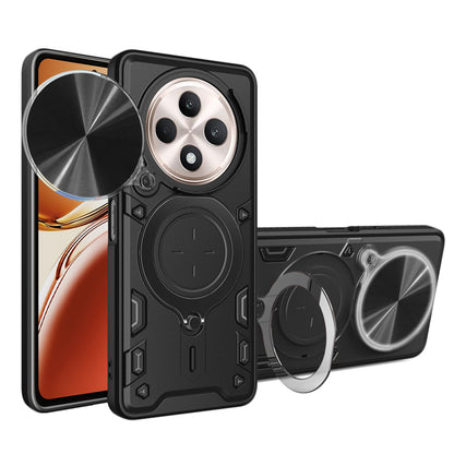 Maska za Oppo Reno12 FS 5G / Reno12 FS 4G / Reno12 F 4G / Reno12 F, Techsuit, CamGuard Pro, Crna