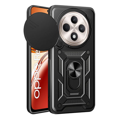 Maska za Oppo Reno12 FS 5G / Reno12 FS 4G / Reno12 F 4G / Reno12 F, Techsuit, CamShield, Crna