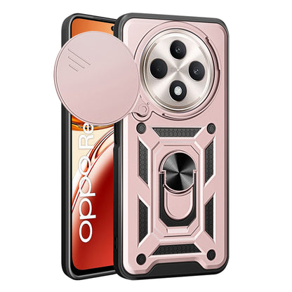 Maska za Oppo Reno12 FS 5G / Reno12 FS 4G / Reno12 F 4G / Reno12 F, Techsuit, CamShield, Roza