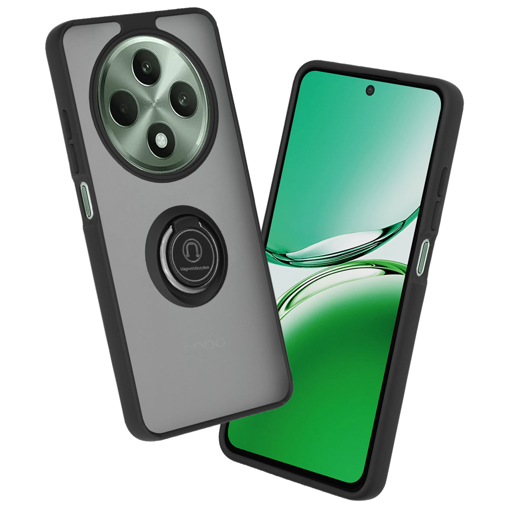Maska za Oppo Reno12 FS 5G / Reno12 FS 4G / Reno12 F 4G / Reno12 F, Techsuit, Glinth, Crna