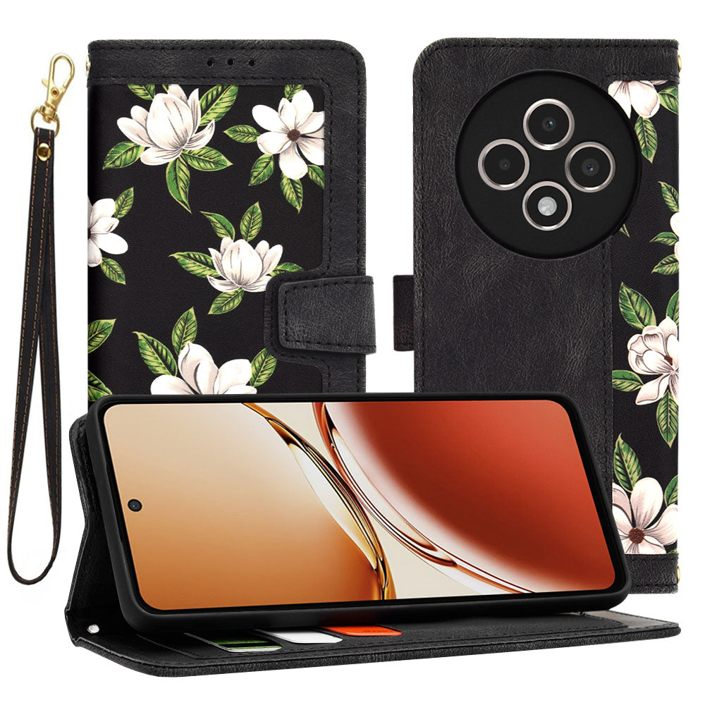 Futrola za Oppo Reno12 FS 5G / Reno12 FS 4G / Reno12 F 4G / Reno12 F, Techsuit, FlipCraft, Crna