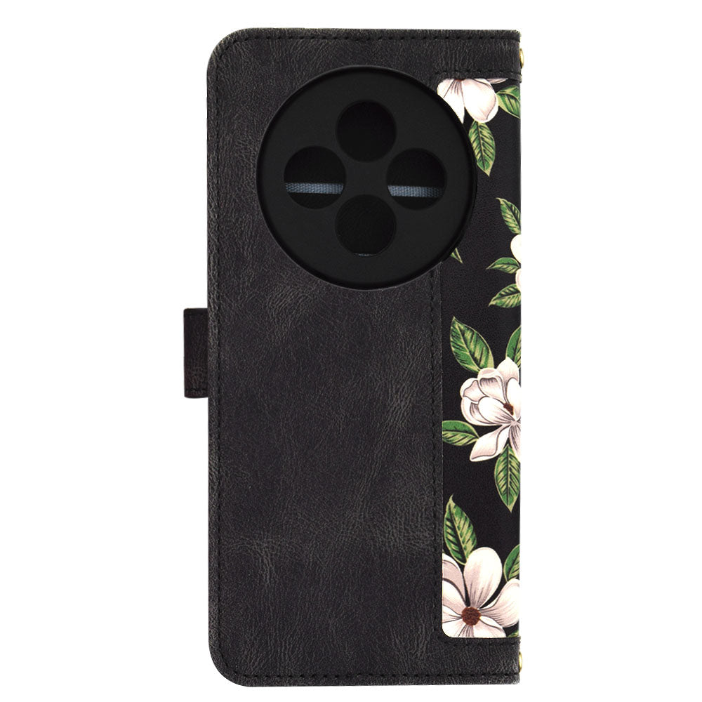 Futrola za Oppo Reno12 FS 5G / Reno12 FS 4G / Reno12 F 4G / Reno12 F, Techsuit, FlipCraft, Crna