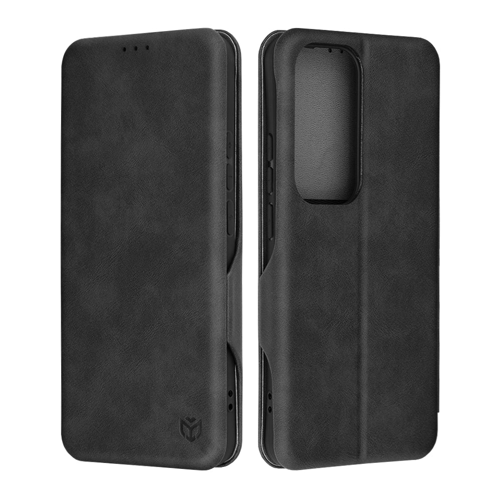 Futrola za Oppo Reno12 Pro, Techsuit, Safe Wallet Plus, Crna