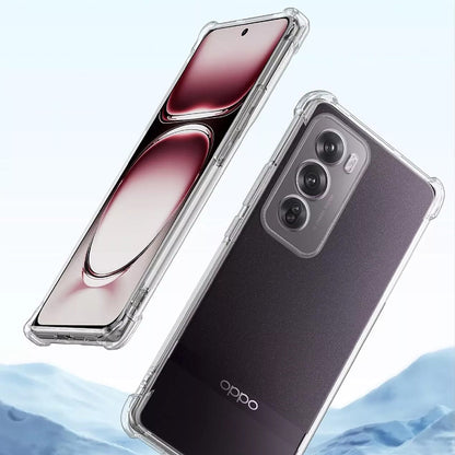 Maska za Oppo Reno12 Pro, Techsuit, Shockproof Clear, Prozirna