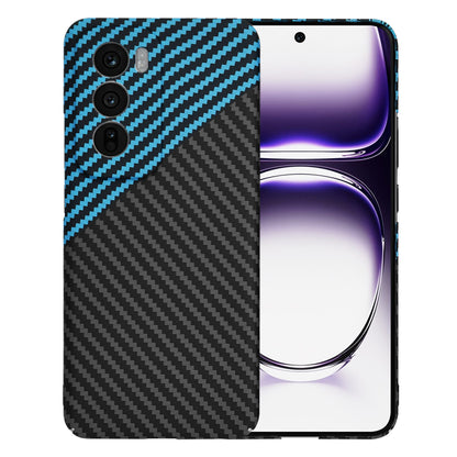 Maska za Oppo Reno12, Techsuit, Carbonite FiberShell, Crno Plava