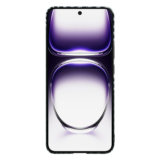 Maska za Oppo Reno12, Techsuit, Carbonite FiberShell, Crno Siva