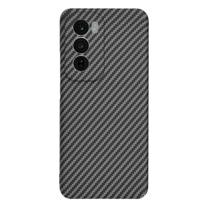 Maska za Oppo Reno12, Techsuit, Carbonite FiberShell, Crna