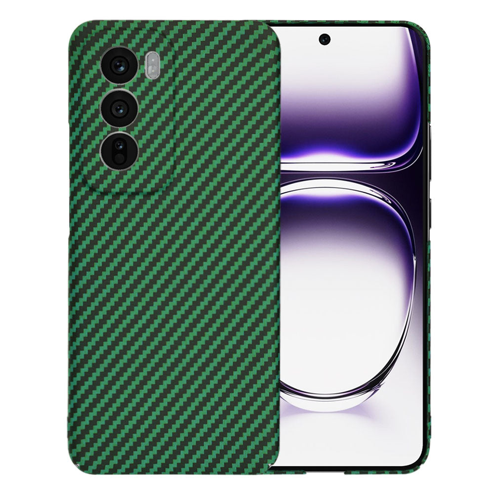 Maska za Oppo Reno12, Techsuit, Carbonite FiberShell, Zelena