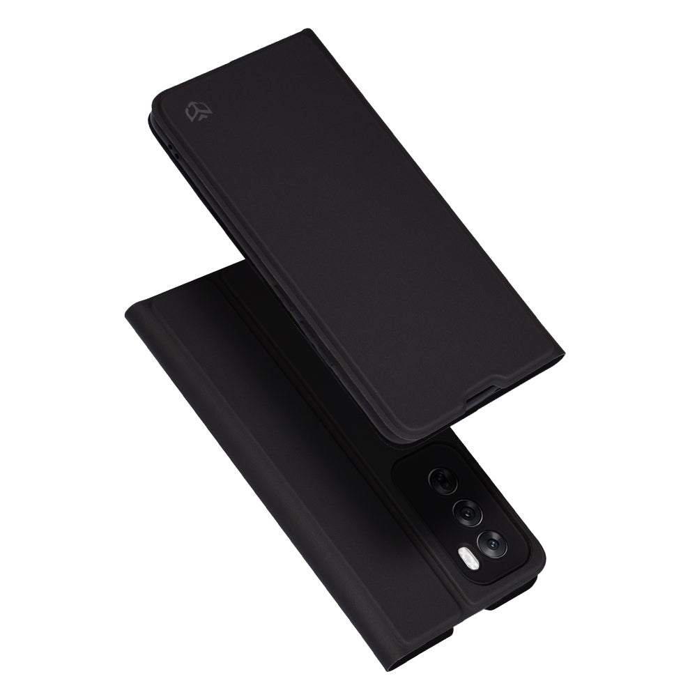 Maska za Oppo Reno12, Techsuit, Magskin Book, Crna