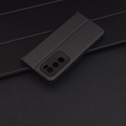 Maska za Oppo Reno12, Techsuit, Magskin Book, Crna