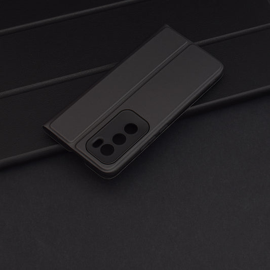 Maska za Oppo Reno12, Techsuit, Magskin Book, Crna