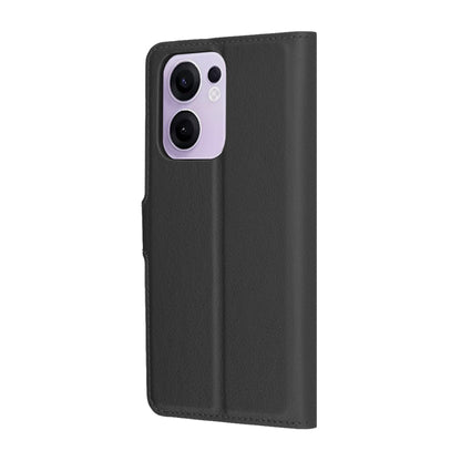 Futrola za Oppo Reno13 FS 5G / Reno13 F 4G / Reno13 F, Techsuit, Kožna Folio, Crna