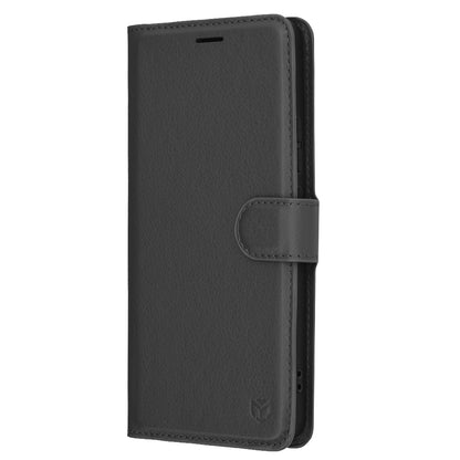 Futrola za Oppo Reno13 FS 5G / Reno13 F 4G / Reno13 F, Techsuit, Kožna Folio, Crna