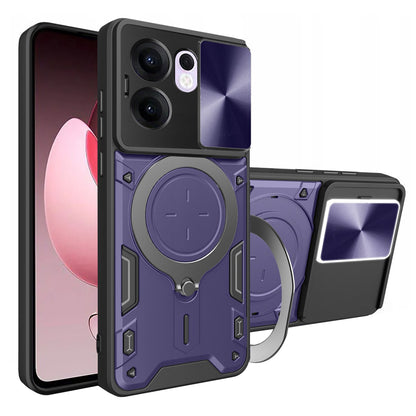Maska za Oppo Reno13 FS 5G / Reno13 F 4G / Reno13 F, Techsuit, CamGuard Pro, Ljubičasta