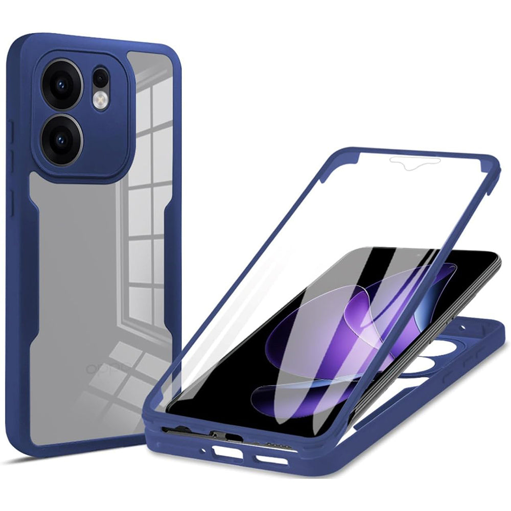 Maska za Oppo Reno13 FS 5G / Reno13 F 4G / Reno13 F, Techsuit, ColorVerse 360, Plava