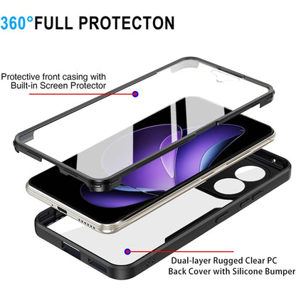 Maska za Oppo Reno13 FS 5G / Reno13 F 4G / Reno13 F, Techsuit, ColorVerse 360, Ljubičasta