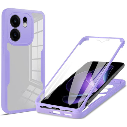 Maska za Oppo Reno13 FS 5G / Reno13 F 4G / Reno13 F, Techsuit, ColorVerse 360, Ljubičasta
