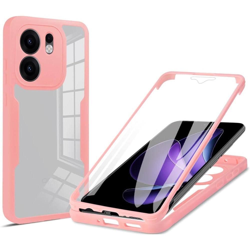 Maska za Oppo Reno13 FS 5G / Reno13 F 4G / Reno13 F, Techsuit, ColorVerse 360, Roza
