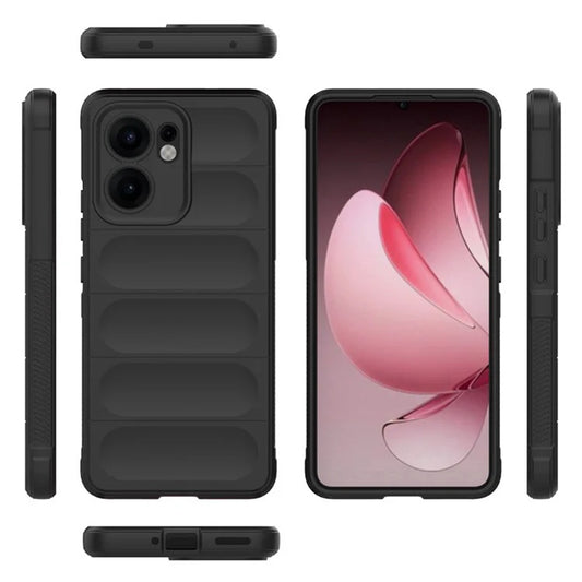Maska za Oppo Reno13 FS 5G / Reno13 F 4G / Reno13 F, Techsuit, Magic Shield, Crna