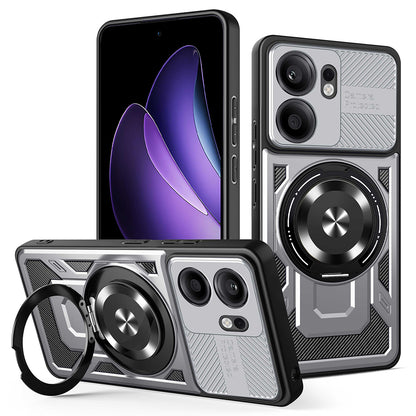 Maska za Oppo Reno13 FS 5G / Reno13 F 4G / Reno13 F, Techsuit, RuggedCam, Siva