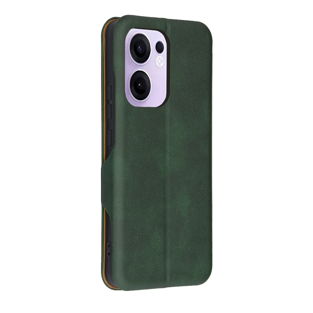 Futrola za Oppo Reno13 FS 5G / Reno13 F 4G / Reno13 F, Techsuit, Safe Wallet Plus, Zelena