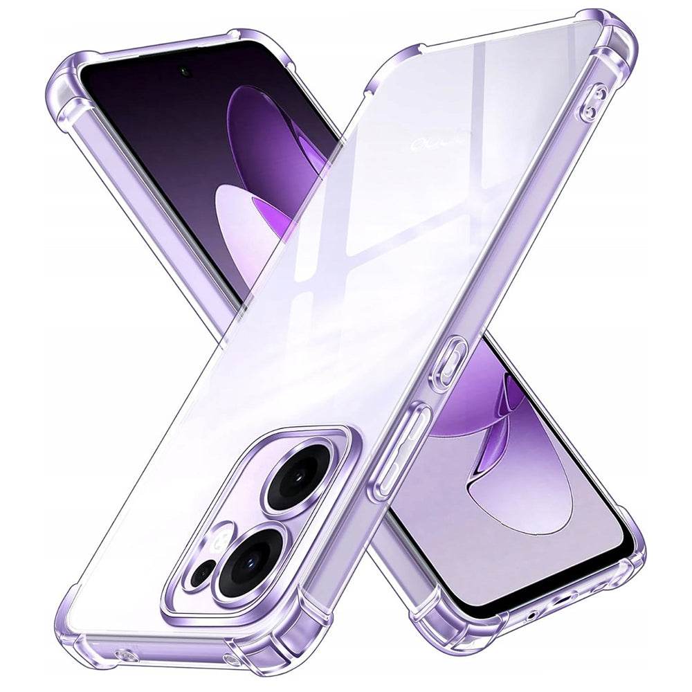 Maska za Oppo Reno13 FS 5G / Reno13 F 4G / Reno13 F, Techsuit, Otporna na udarce, Prozirna