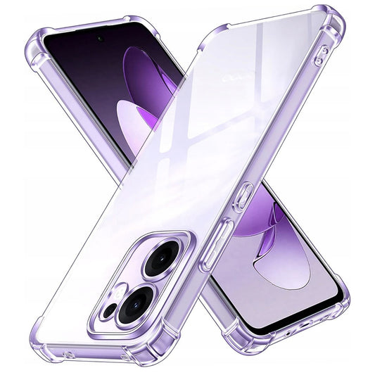 Maska za Oppo Reno13 FS 5G / Reno13 F 4G / Reno13 F, Techsuit, Otporna na udarce, Prozirna