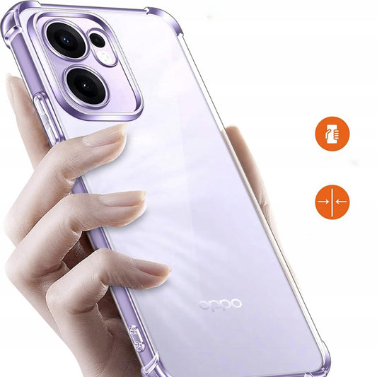 Maska za Oppo Reno13 FS 5G / Reno13 F 4G / Reno13 F, Techsuit, Otporna na udarce, Prozirna
