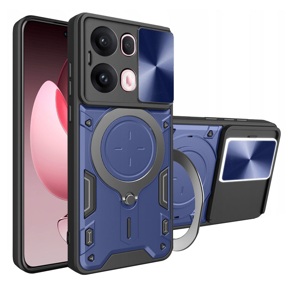 Maska za Oppo Reno13 Pro, Techsuit, CamGuard Pro, Plava