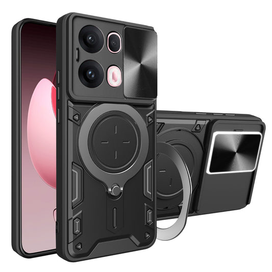 Maska za Oppo Reno13 Pro, Techsuit, CamGuard Pro, Crna