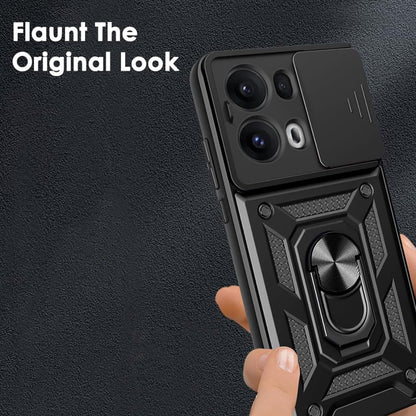 Maska za Oppo Reno13 Pro, Techsuit, CamShield, Plava