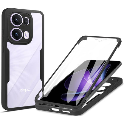 Maska za Oppo Reno13 Pro, Techsuit, ColorVerse 360, Crna