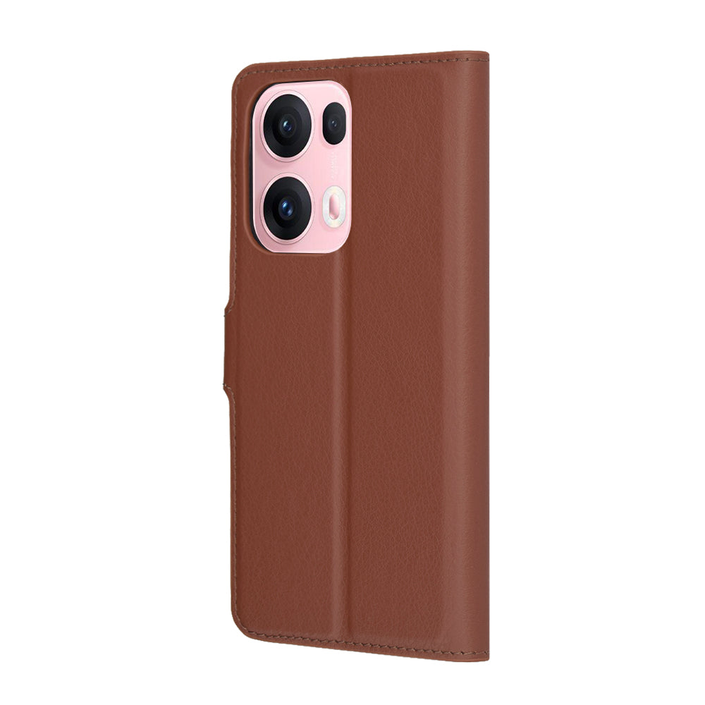 Futrola za Oppo Reno13 Pro, Techsuit, Leather Folio, Smeđa