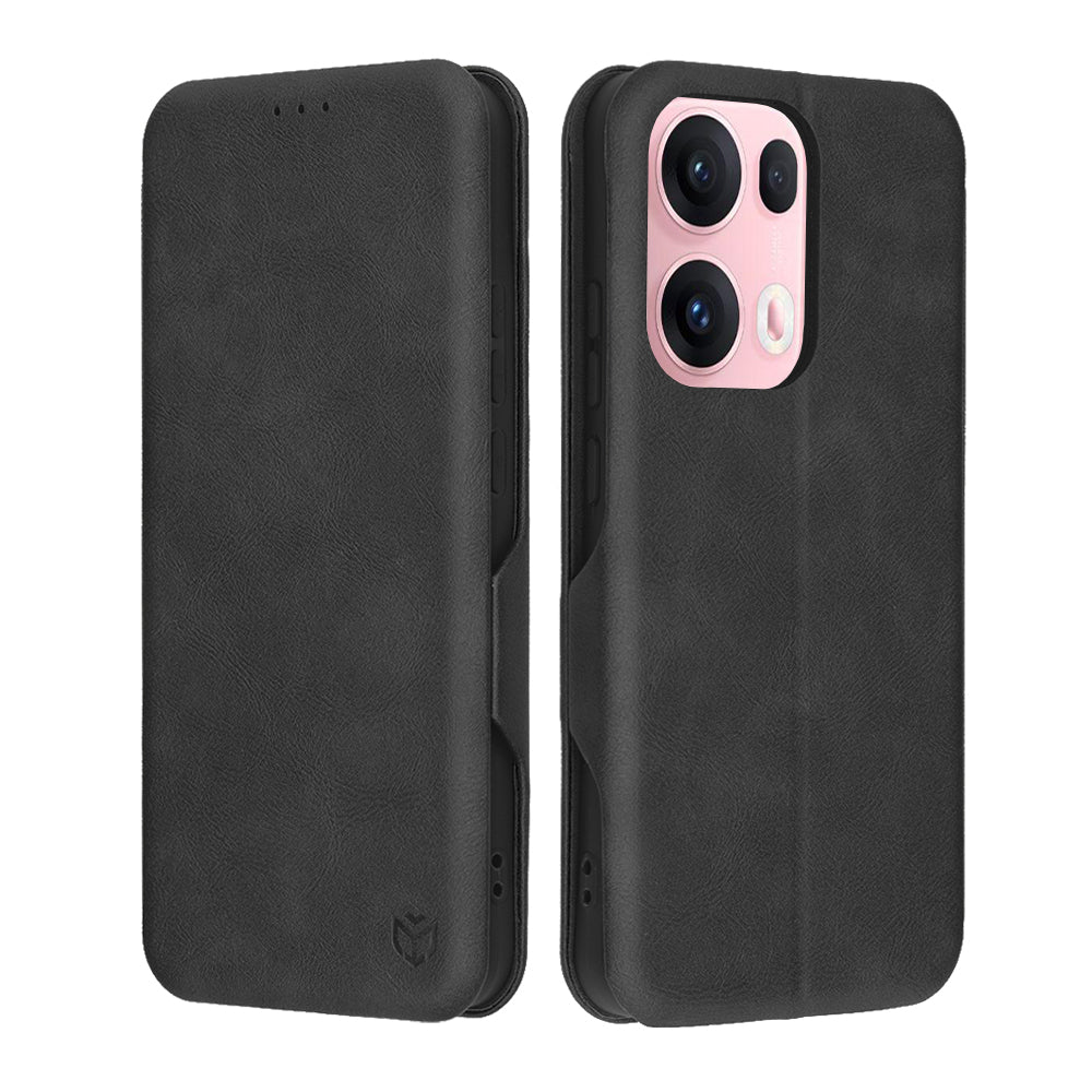 Futrola za Oppo Reno13 Pro, Techsuit, Safe Wallet Plus, Crna