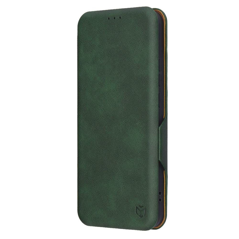 Futrola za Oppo Reno13 Pro, Techsuit, Safe Wallet Plus, Zelena