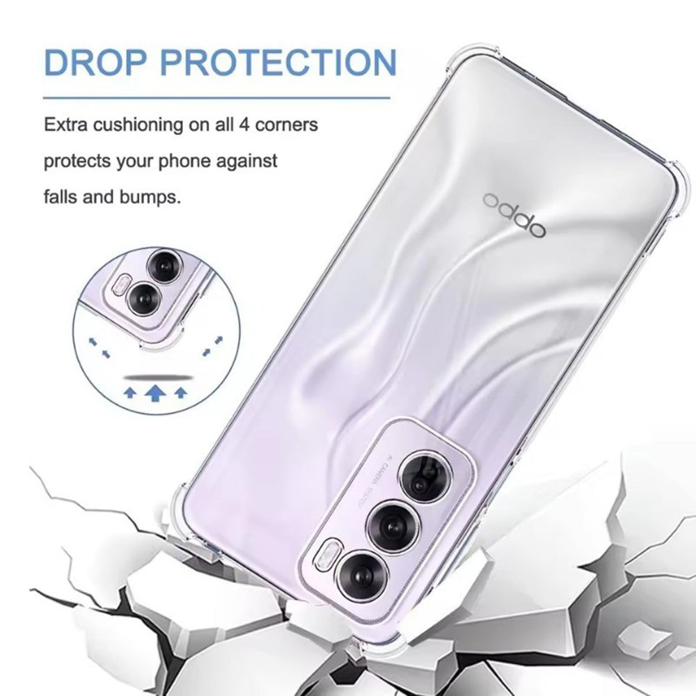 Maska za Oppo Reno13 Pro, Techsuit, Shockproof Clear, Prozirna