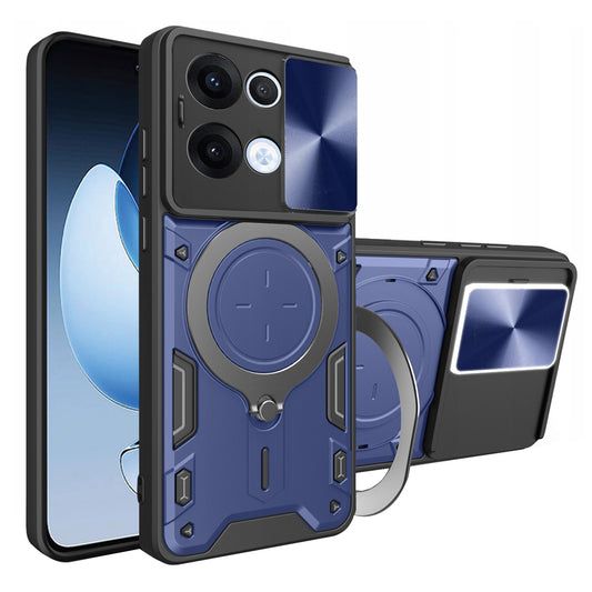 Maska za Oppo Reno13, Techsuit, CamGuard Pro, Plava
