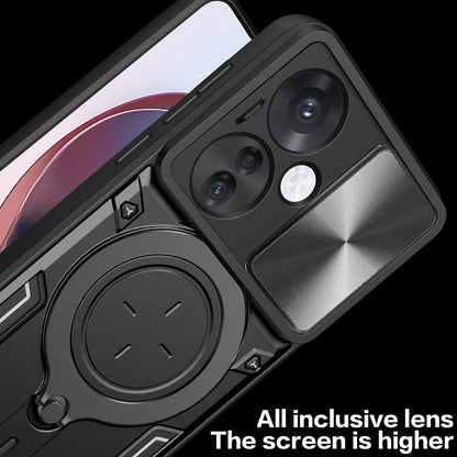 Maska za Oppo Reno13, Techsuit, CamGuard Pro, Crna