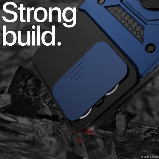 Maska za Oppo Reno13, Techsuit, CamShield, Zelena