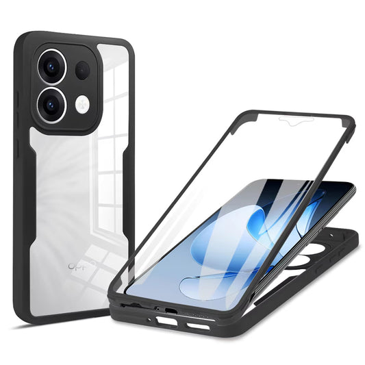 Maska za Oppo Reno13, Techsuit, ColorVerse 360, Crna