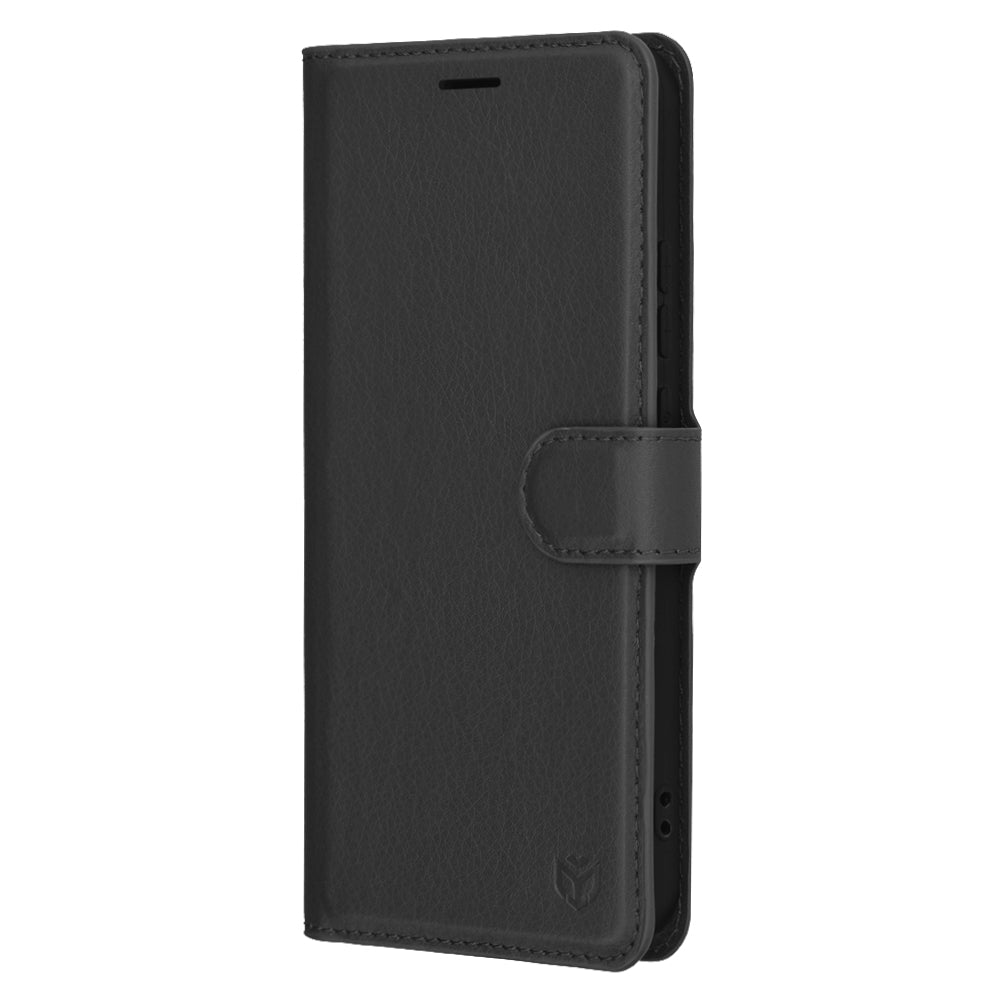 Futrola za Oppo Reno13, Techsuit, Leather Folio, Crna
