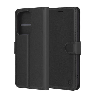 Futrola za Oppo Reno13, Techsuit, Leather Folio, Crna